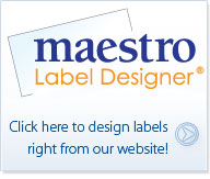 Use Maestro Label Designer